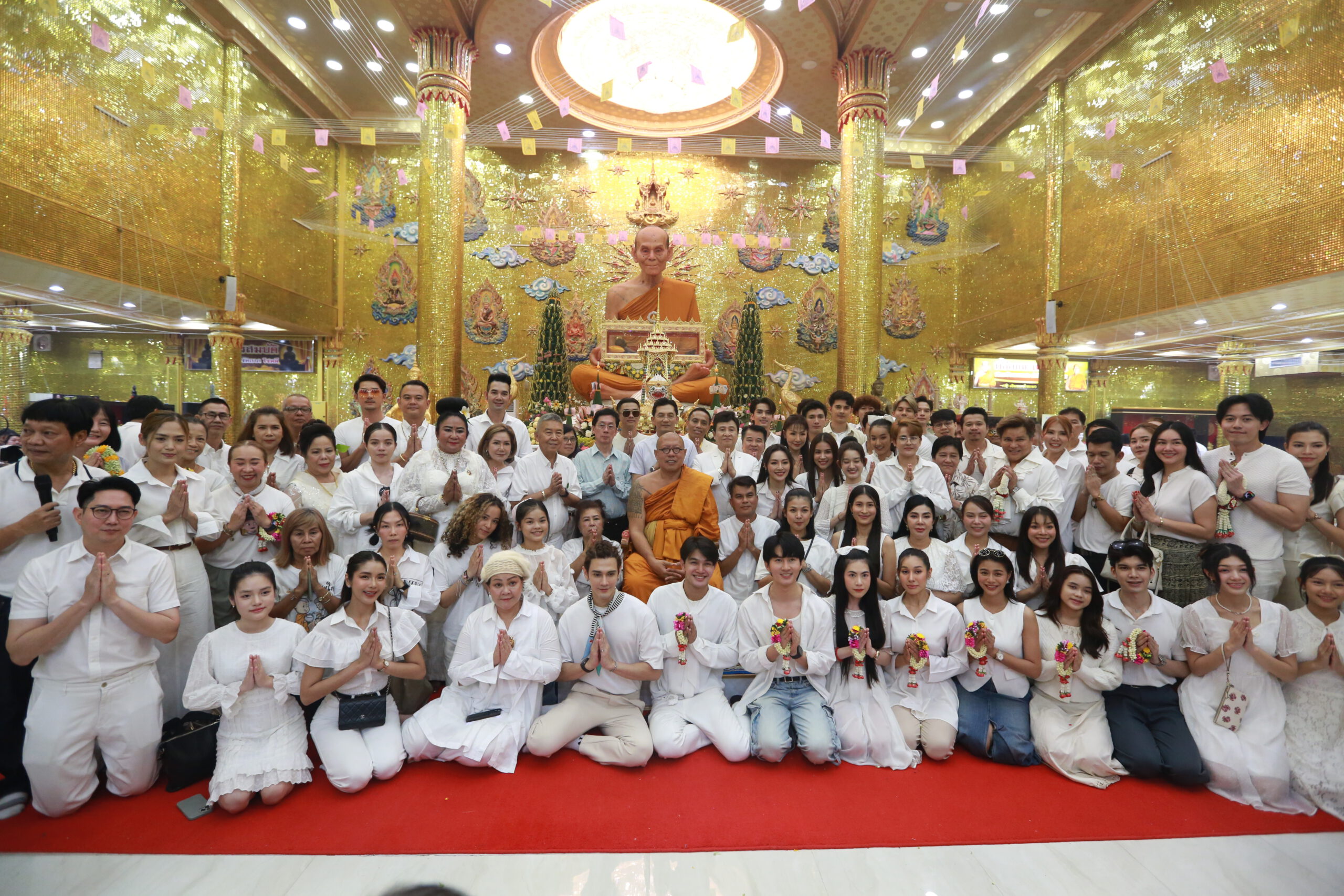 นครปฐม   วิสาขบูชารำลึก112 ปีชาตกาลหลวงพ่อพูล อัตตรักโข หลวงพี่น้ำฝน สืบประเพณี พิธีครอบเศียรหนุมานวายุบุตร