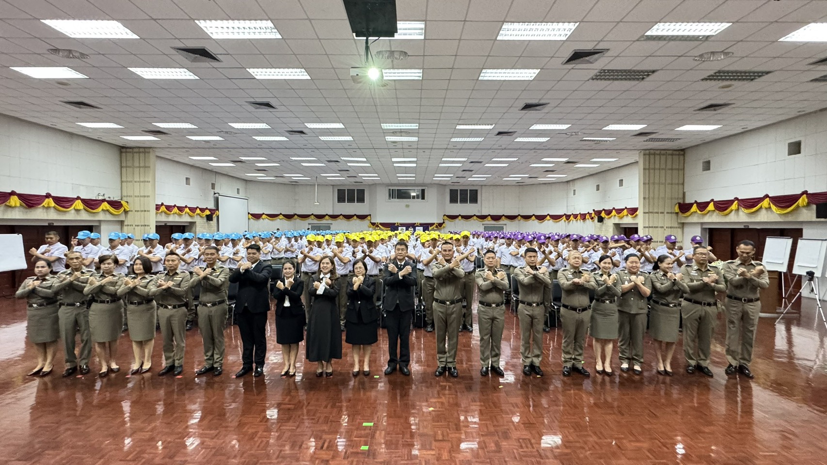 ศาลอาญาคดีทุจริตและประพฤติมิชอบกลางจัดบรรยายพิเศษให้ความรู้ แก่นักเรียนนายสิบตำรวจ รุ่นที่15