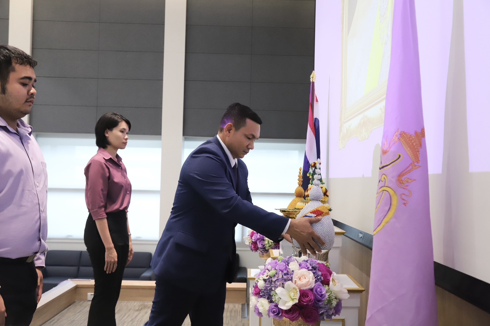 นนทบุรี วิทยาลัยเทคโนโลยีปัญญาภิวัฒน์จัดพิธีถวายพระพรชัยมงคลสมเด็จพระนางเจ้าฯพระบรมราชินี 3 มิถุนายน 2569