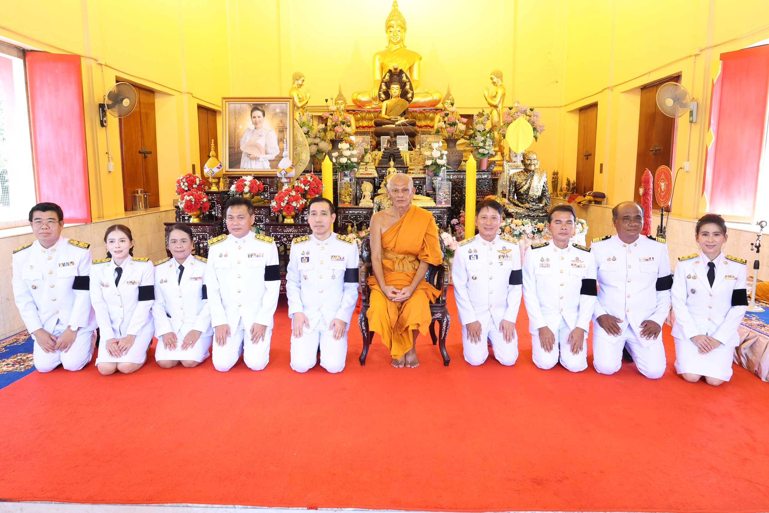 นครปฐม  รองผู้ว่าฯ ถวายเทียนพรรษาพระราชทาน ในทูลกระหม่อมหญิงอุบลรัตนราชกัญญา สิริวัฒนาพรรณวดี ณ วัดบางแก้ว