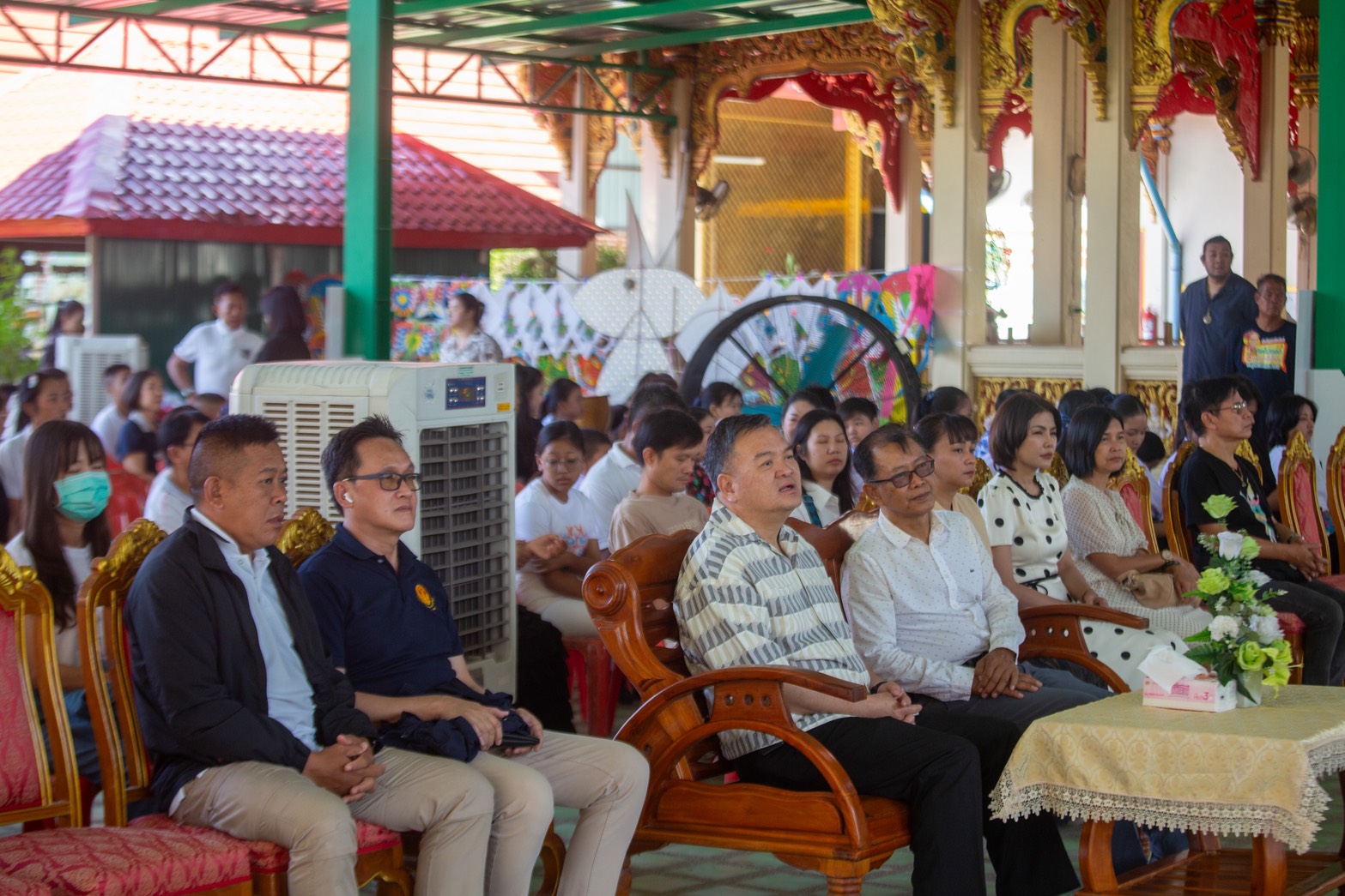 เสธ.แก้ว ปธ.กมธ.การท่องเที่ยวฯ ชื่นชมจัดสอนโชน นาฏศิลป์ ฟรี โดยศูนย์ส่งเสริมศิลปวัฒนธรรมไทยฯ วัดไผ่ล้อม