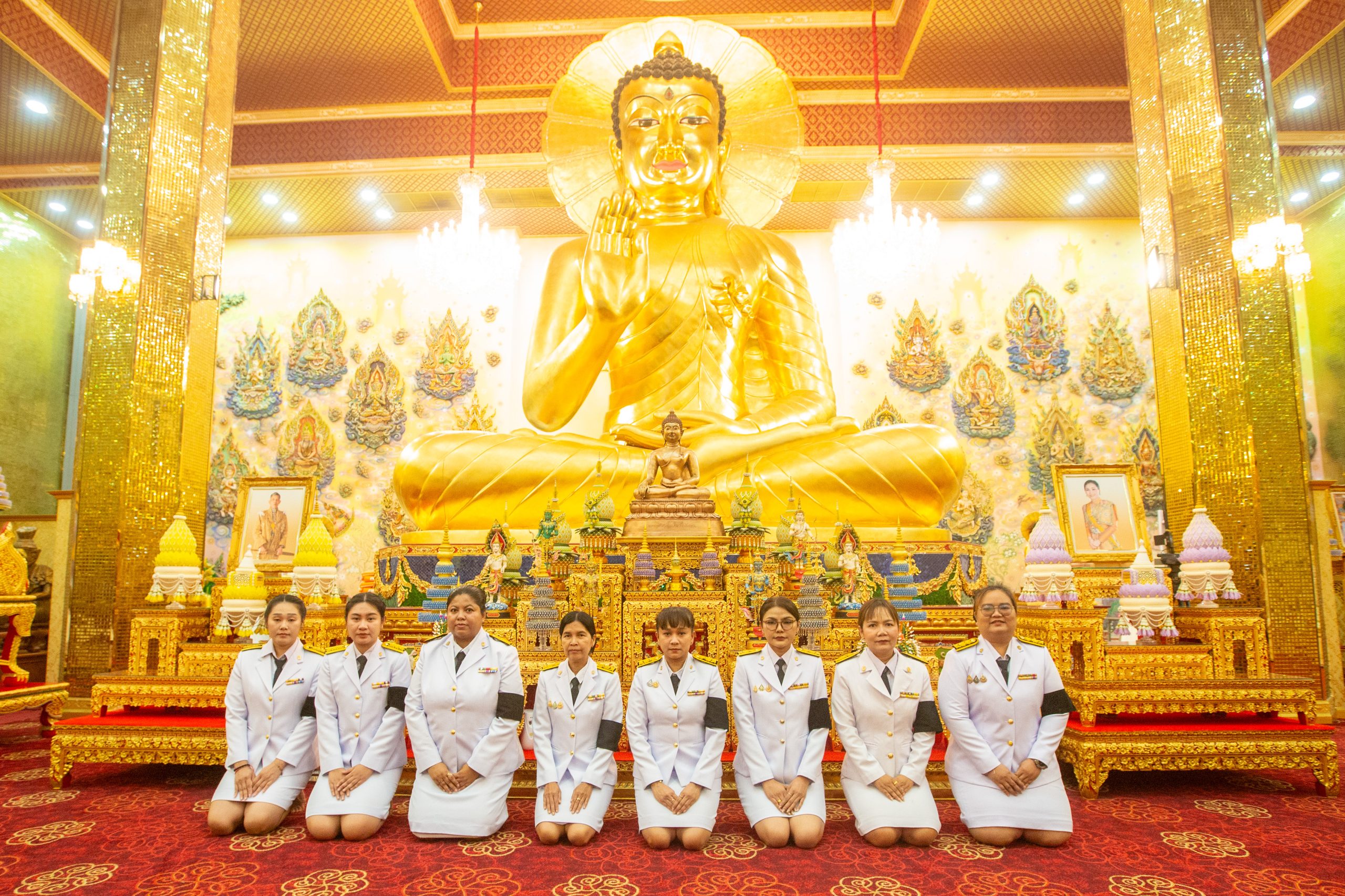 นครปฐม วัดไผ่ล้อม พระอารามหลวง บำเพ็ญกุศลสตมวาร 100 วัน ถวายเป็นพระกุศล “เจ้าฟ้าพัชรกิติยาภา”