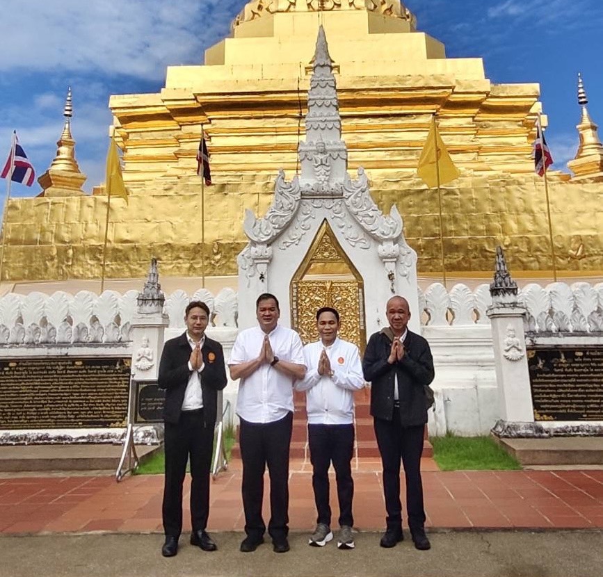 ปธ.กมธ.ท่องเที่ยว ติดตามศาสนสถาน แหล่งวัฒนธรรม หลังน้ำท่วมใหญ่จังหวัดน่าน