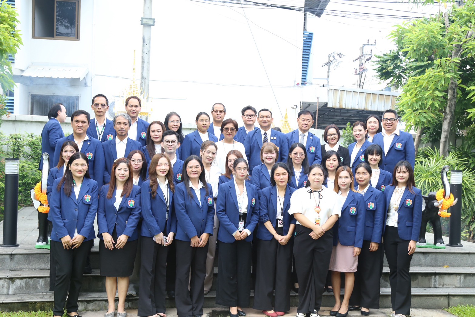 นนทบุรี วิทยาลัยเทคโนโลยีปัญญาภิวัฒน์ทำบุญสำนักวิชาการใหม่“ห้องนวัตกรรมปัญญา”
